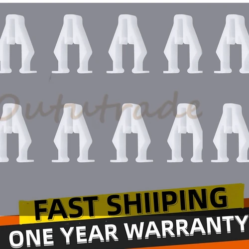 Imagen 1 del producto 10 Uds. Cubierta de instrumento de capó de bicicleta, barra de carenado, Clip a presión, Clips de sujeción de plástico 90666-SDA-A01 para Honda