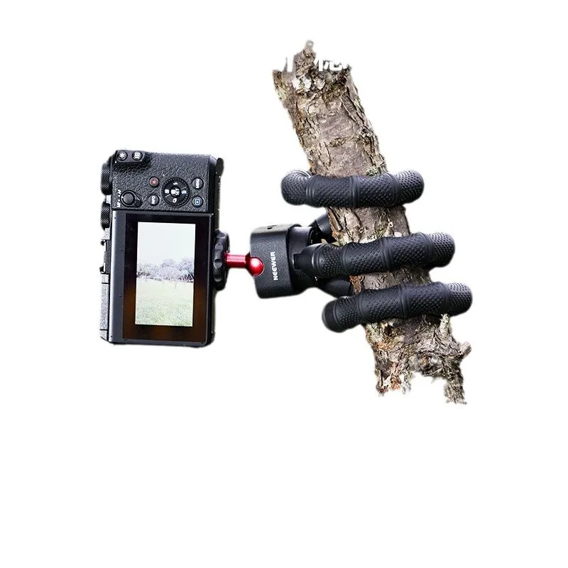 T30/T91 Double Expansion Arm Octopus Tripod, Selfie Mobile Phone SLR Micro-single Phase