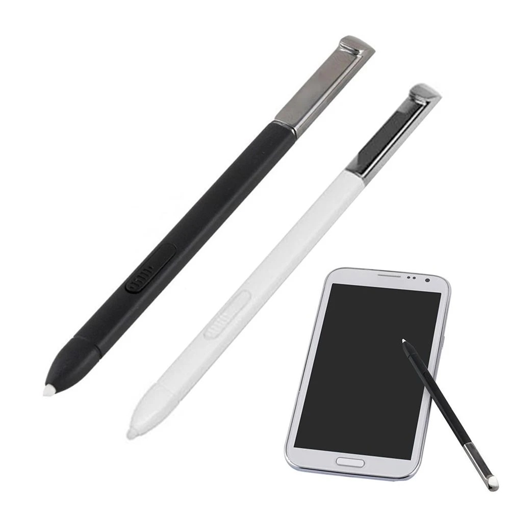 Caneta stylus durável para samsung galaxy note 2 ii gt n7100 t889 i605 substituição de caneta de tela de toque preto/branco