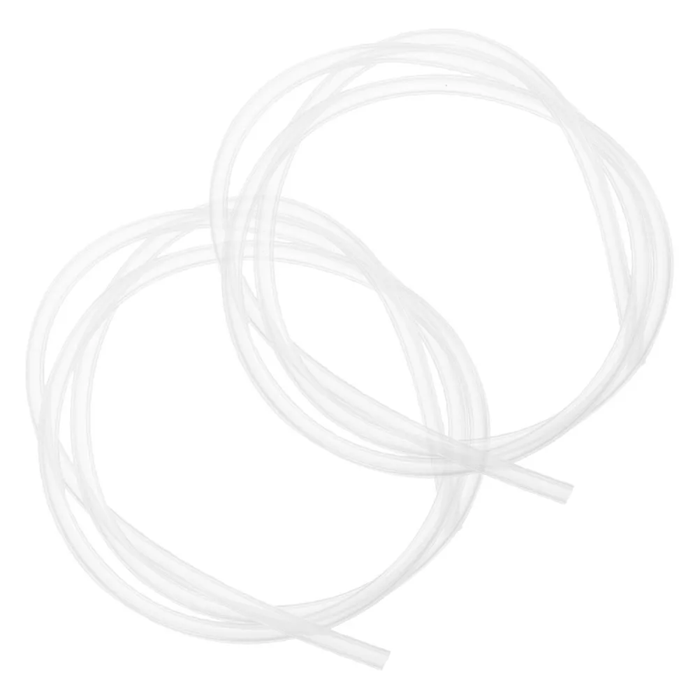 

2Pcs Silicone Breastfeeding Tubing Replacement Pump Accessory Universal Fit Electric Manual Milk Pumping Supplies