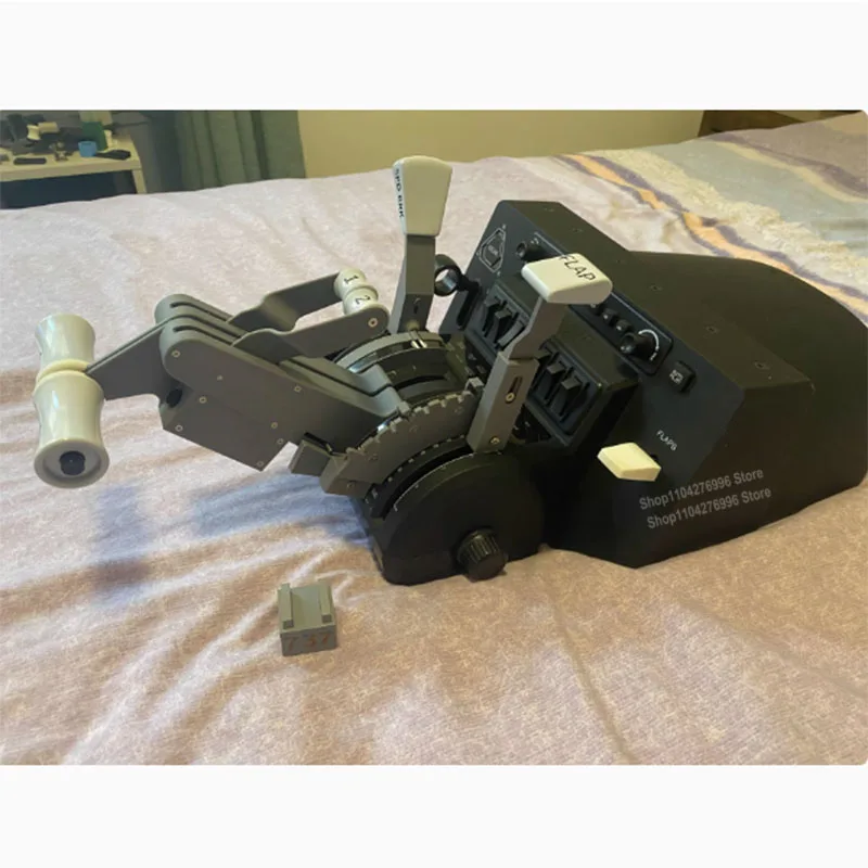 Flight Game Simulator Accessory Classic Boeing 737 Throttle Kit Support Multiple Backstepping Methods For Honeycomb