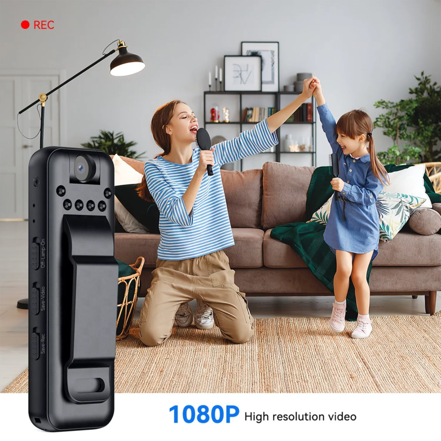 Campark-Mini caméra Linge SC29 avec vision nocturne, caméra de sécurité statique audio et vidéo