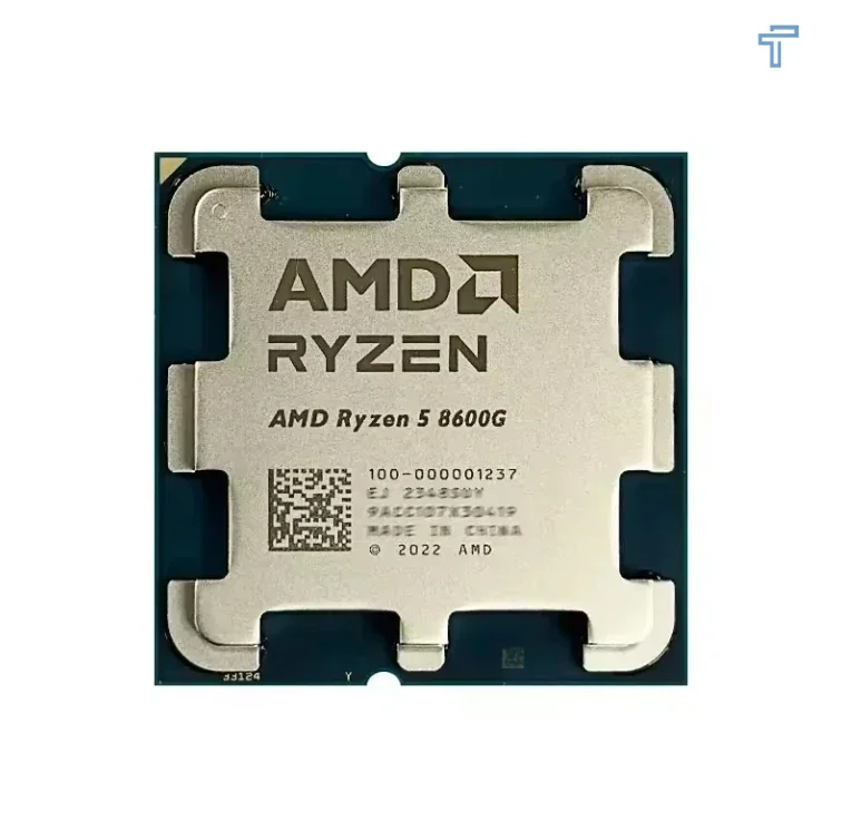 A-M-D R5 8600G CPU 6-Core 4.3 GHz Socket AM5 65W AMD Radeon 760M 100-100001237BOX-R5 8000-G Series New Product