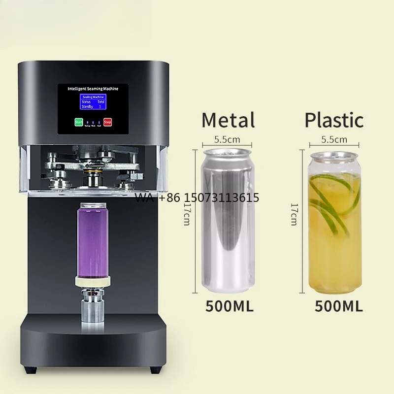 

High Quality Fully Automatic Electric Can Sealer New Condition Paper Machine for Bubble Tea Milk Tea for Beverage Shops