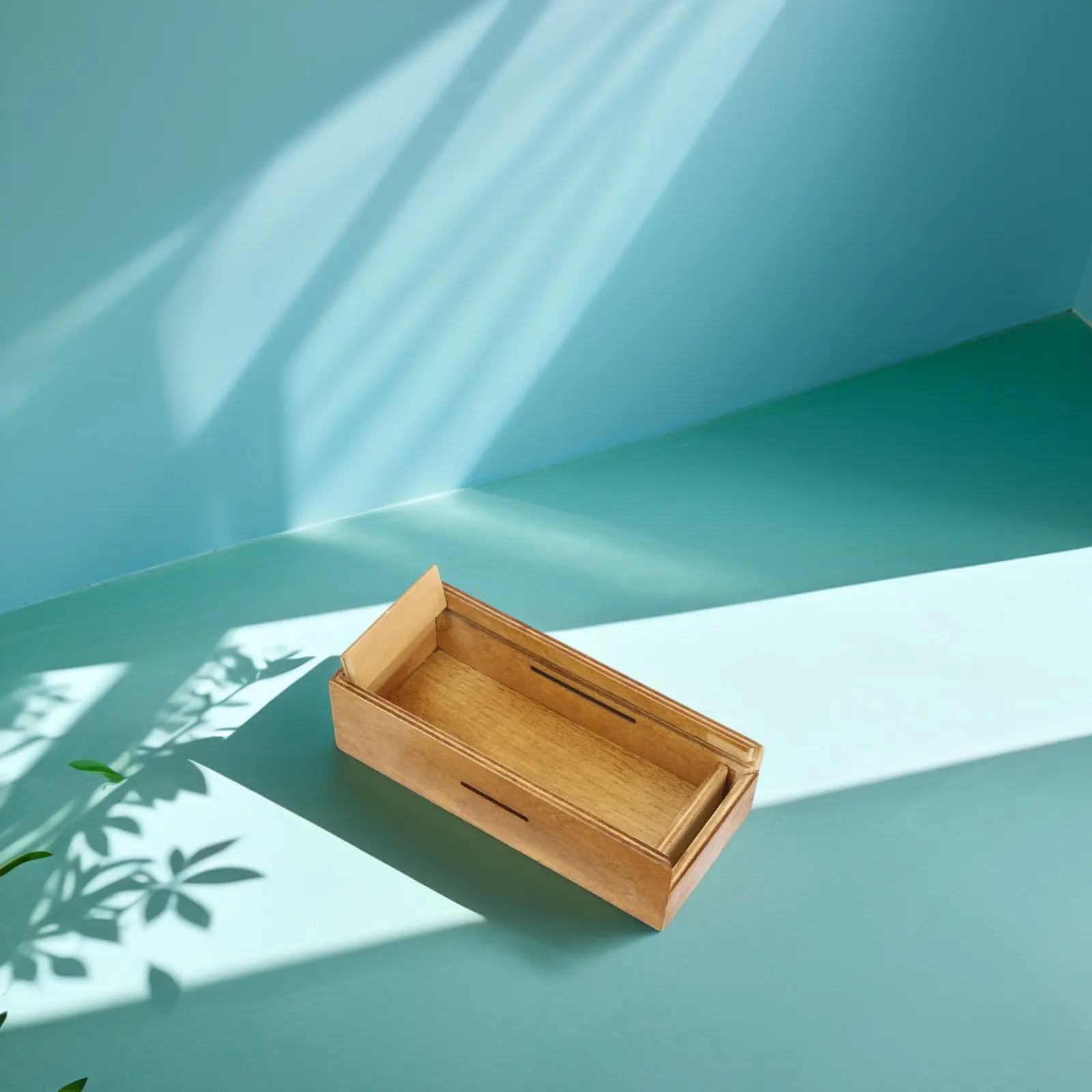 

Wooden Puzzle Box Premium Kids Plaything Hidden Compartment Cognitive for Children Gift