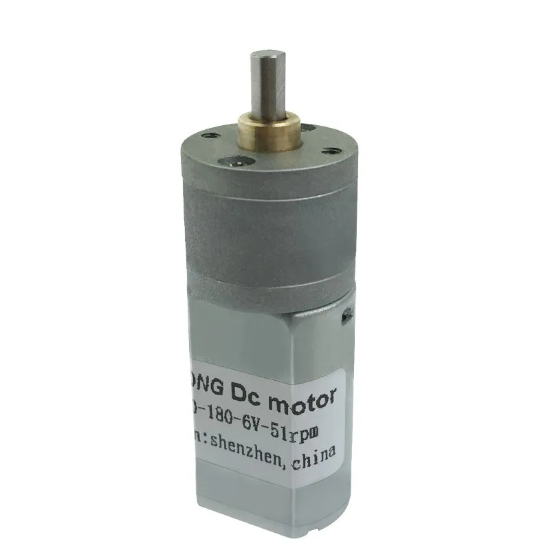 JGA20-180 Gear Motors Micro DC Gear Motors DIY Low Speed Motors 20/40/51/100/200/400RPM 3V 6V 9V