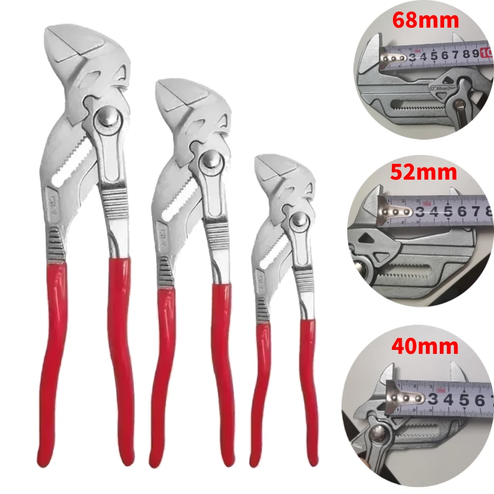 Adjustable Wrench Press Clamp Spanner Eagle Beak Wrench Water Pipe Pliers Steel Multi-function Plumbing tools Household Tool