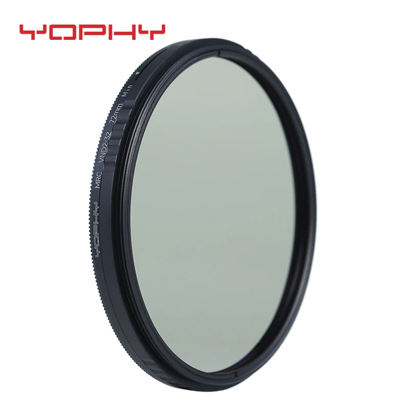 75 Degrees Is Adjustable In ND2-32 Gray VND Filter Camera Lens Reduce The Amount Of  Light Entering  Easy To Carry And Install.