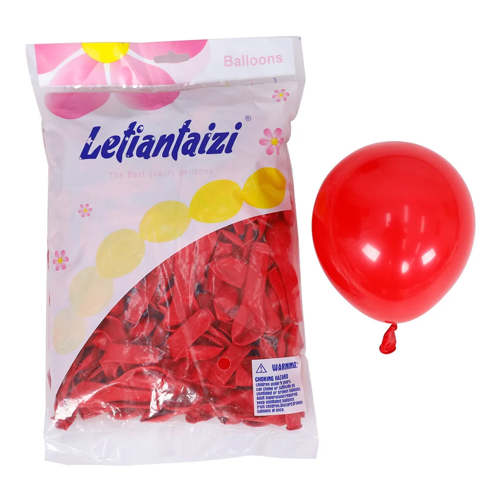 20/50/100 Uds. Globo pequeño redondo de 5 pulgadas para aniversario de niños, decoración de fiesta de cumpleaños, boda, Día de San Valentín, Baby Shower