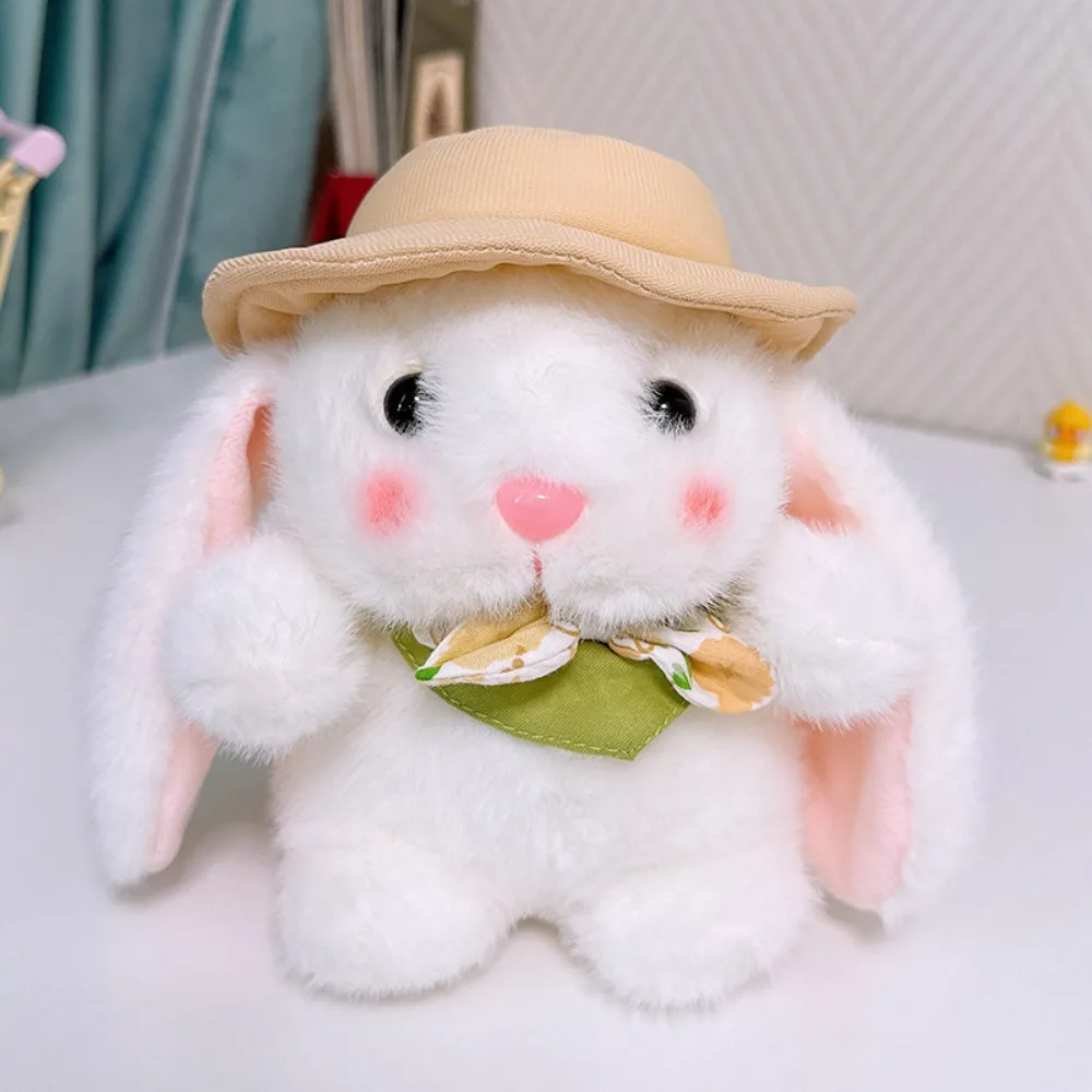 

Lovely Stuffed Animal Pudding Bunny Plush Long Ear Cartoon Rabbit Plush Toys 18/23cm Sleeping Toy Stuffed Bunny Doll Home Decor