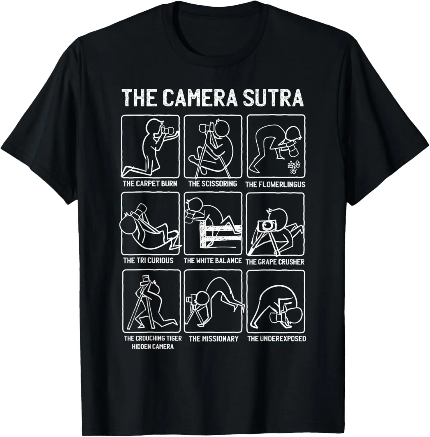 

Funny Camera Sutra Gift T-Shirt T-Shirt