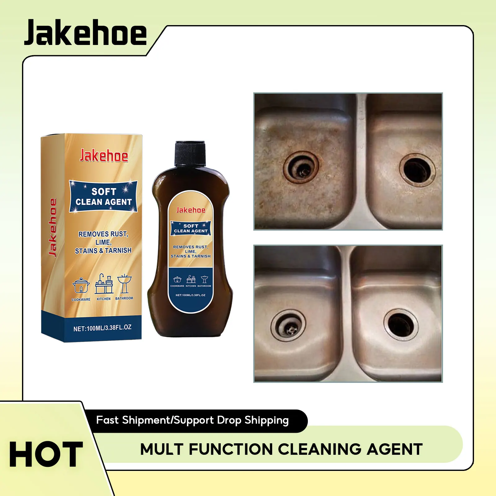 

Mult Function Cleaning Agent Heavy Oil Stain Removal Dirt Dust Range Hood Grease Cleaning Floor Polish Kitchen Degreaser Cleaner