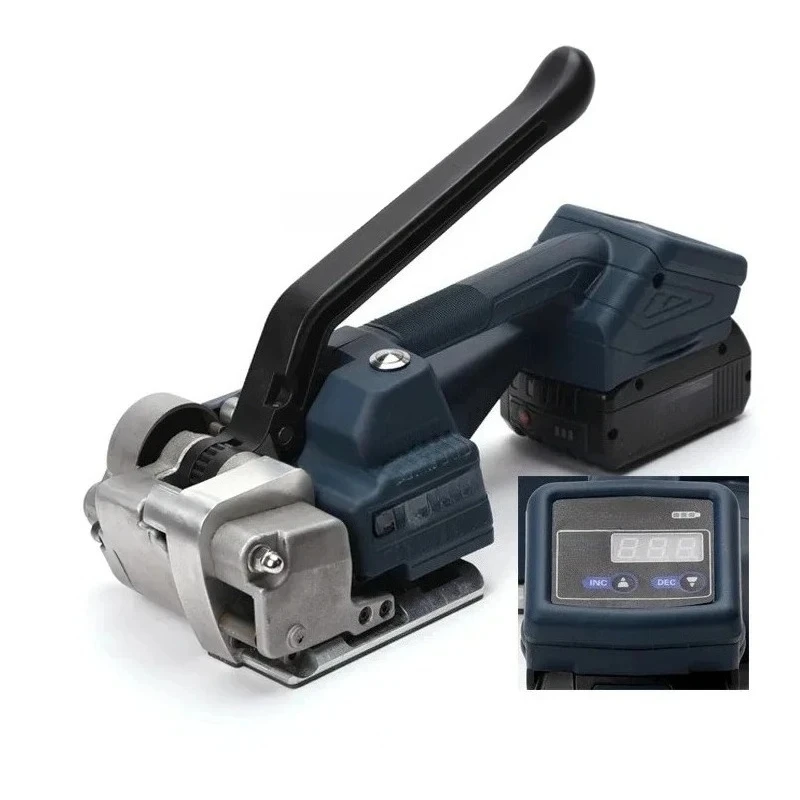 V1 Portable Packer Battery Strapping Machine Electric Plastic Pet Pp Belt Strapper Tool