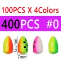 400PCS MIX Size 0