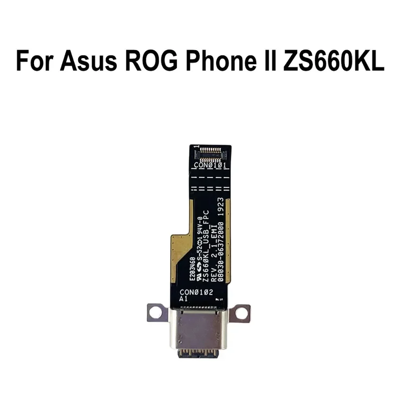 

USB charge port Jack dock plug charging board for Asus ROG Phone II zs660kl charger board flex cable