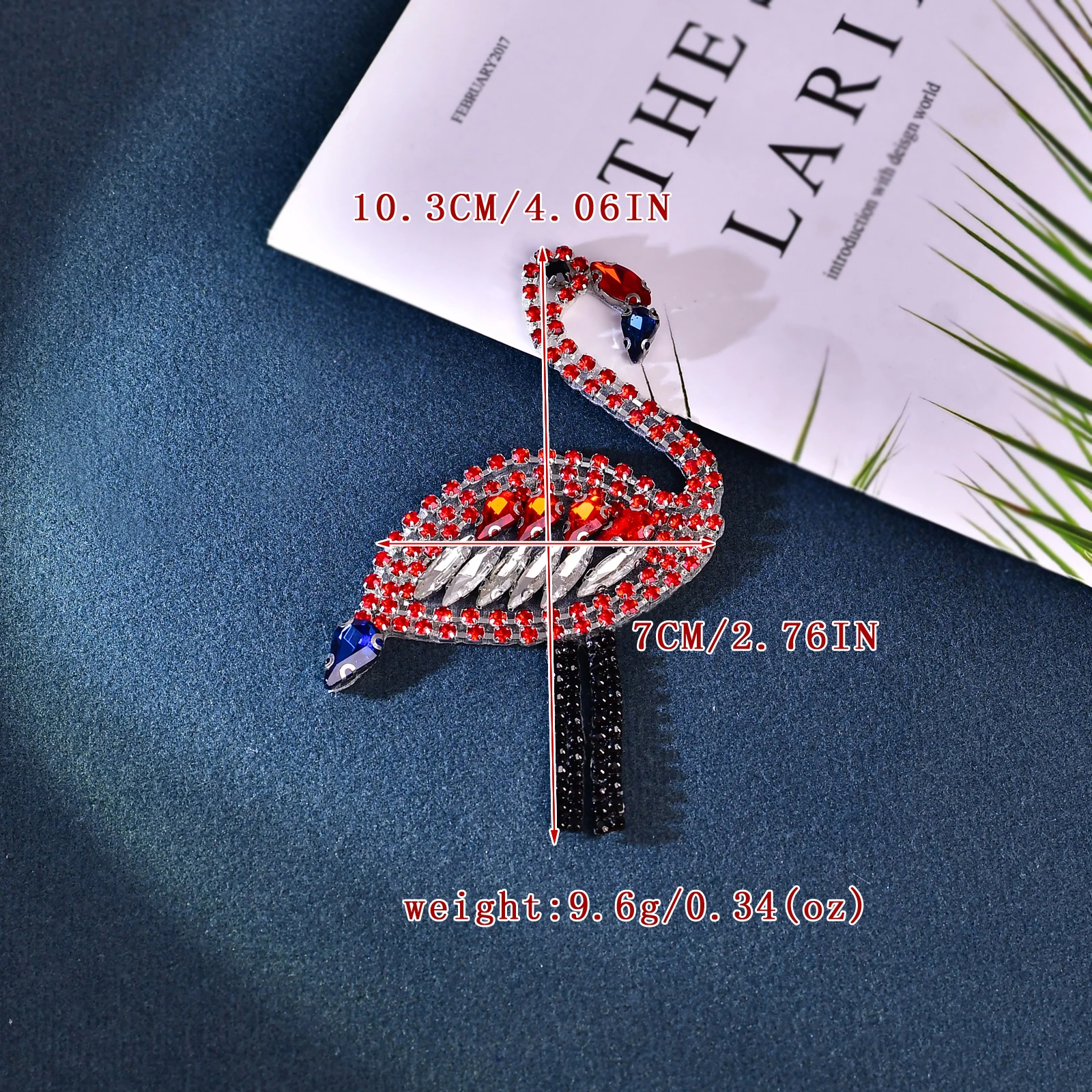 2PCS Swan Designs Rhinestone Patches,Beaded Jewelry DIY,Clothing, Shoes, Hats, Jeans and Handbags,Applique Accessories SP228