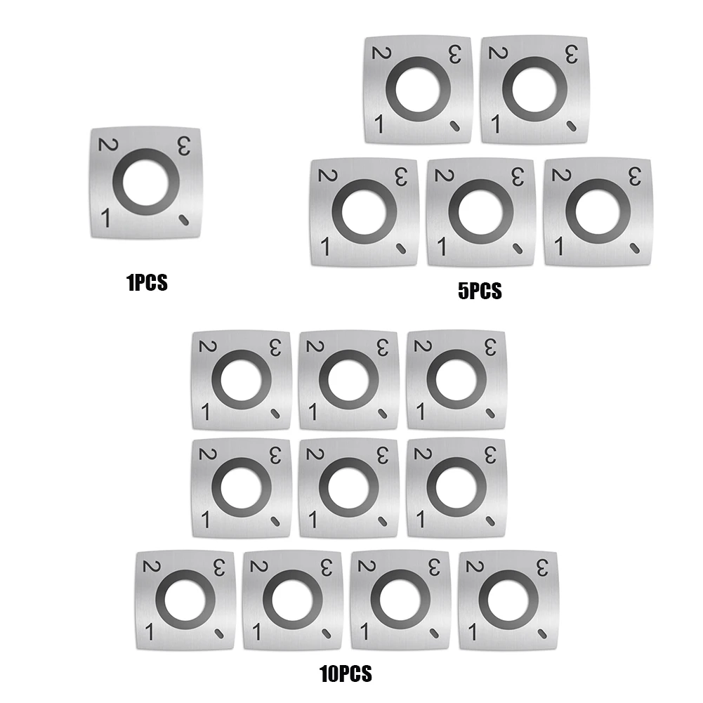 Inserti Frese Lame Utensili da taglio in metallo duro a 4 bordi Taglierina per inserti in metallo duro per tornitura del legno per la lavorazione del legno Testa di pialla elicoidale a spirale