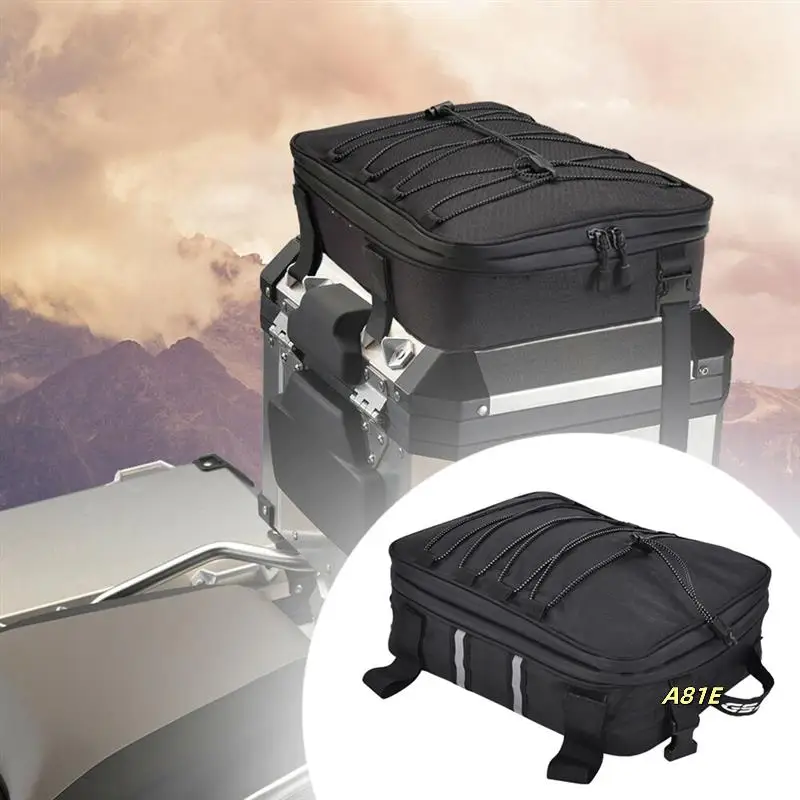 

Motorcycle Rear Seat Luggage Bag Tail Box Top Bag For BMW R1200GS R1250GS F650GS F700GS F750GS F800GS F850GS Accessories