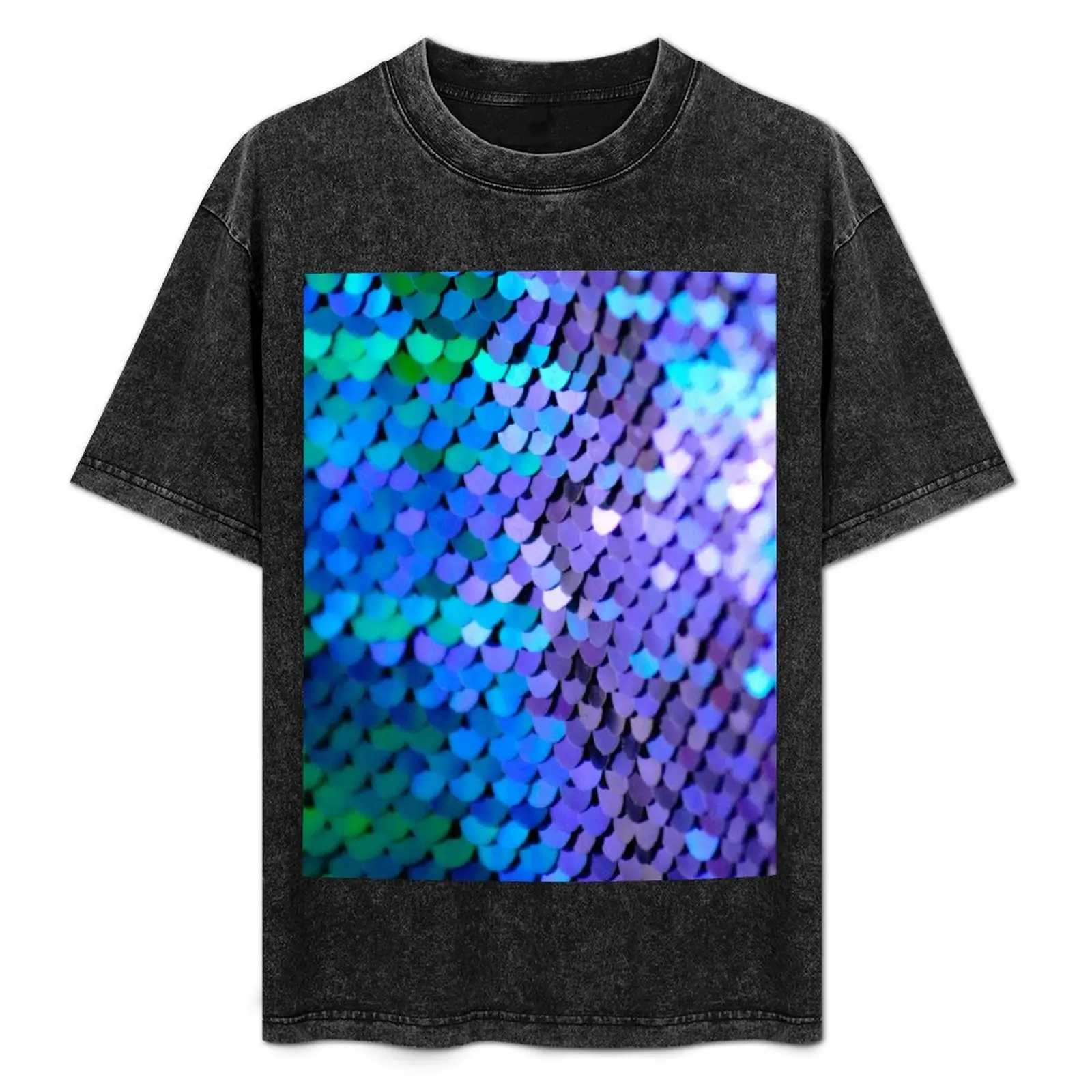 

Memaid scales in sequin T-Shirt Active Wear Sports T-Shirt for Men
