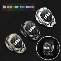 Car one-touch start protection cover decorative ignition switch button protection sticker car interior supplies modified General