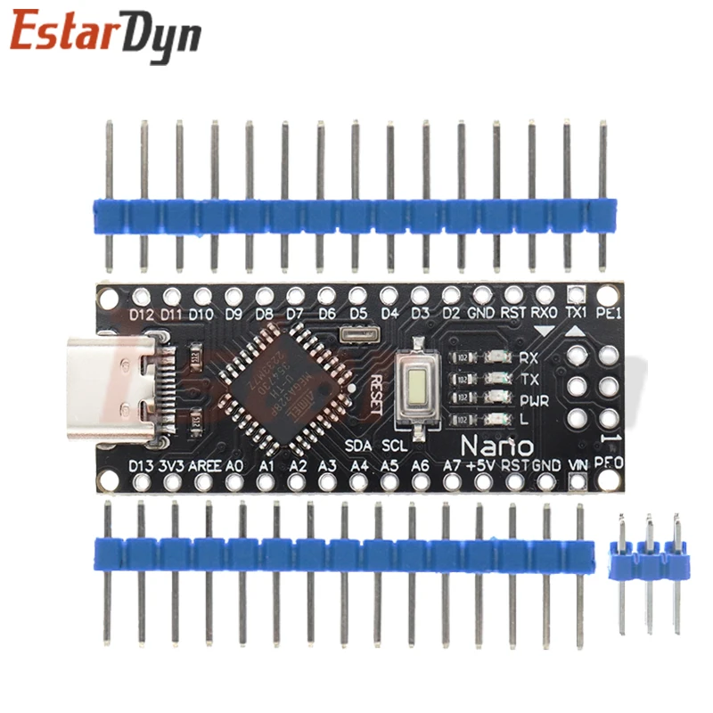 Nano 3.0 Controller With The Bootloader Mini Type-C Micro USB Compatible For Arduino CH340 Driver 16Mhz ATMEGA328P/168P