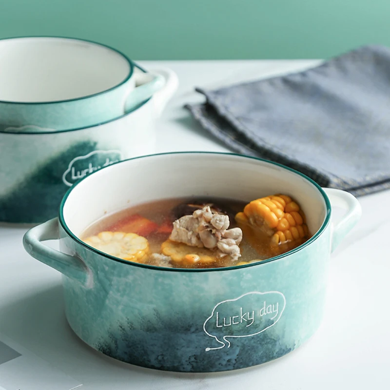 

Desserts Plate Set Bowl Ceramic Luxury Modern Desserts Artistic Personalized Creative Assiettes De Table Dinner Plates KC50PZ