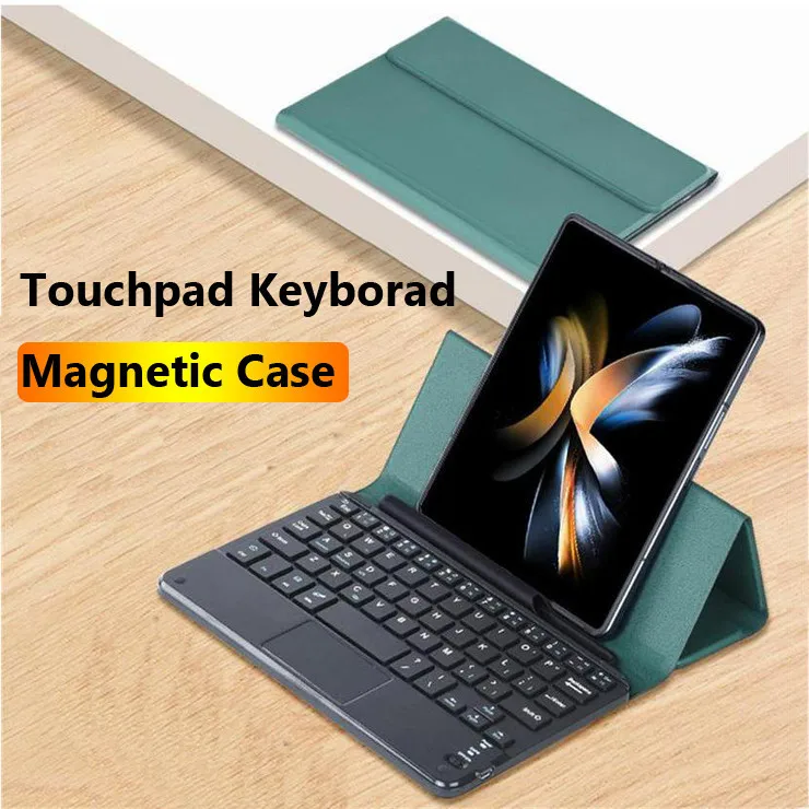 Luxury Trackpad Keyboard Case For Honor Magic V3 Vs3 Vs2 Vs Ultimate Magic VS2 V2 RSR Bluetooth Keyboard Stand Magnetic Cover