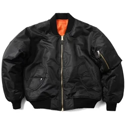 Mannen MA1 Jas Winter Outdoor Dikke Kwaliteit Nylon Amerikaans Militair Uniform Aviator Vrouwen Jas Mannelijke Bomber Flight Jacket