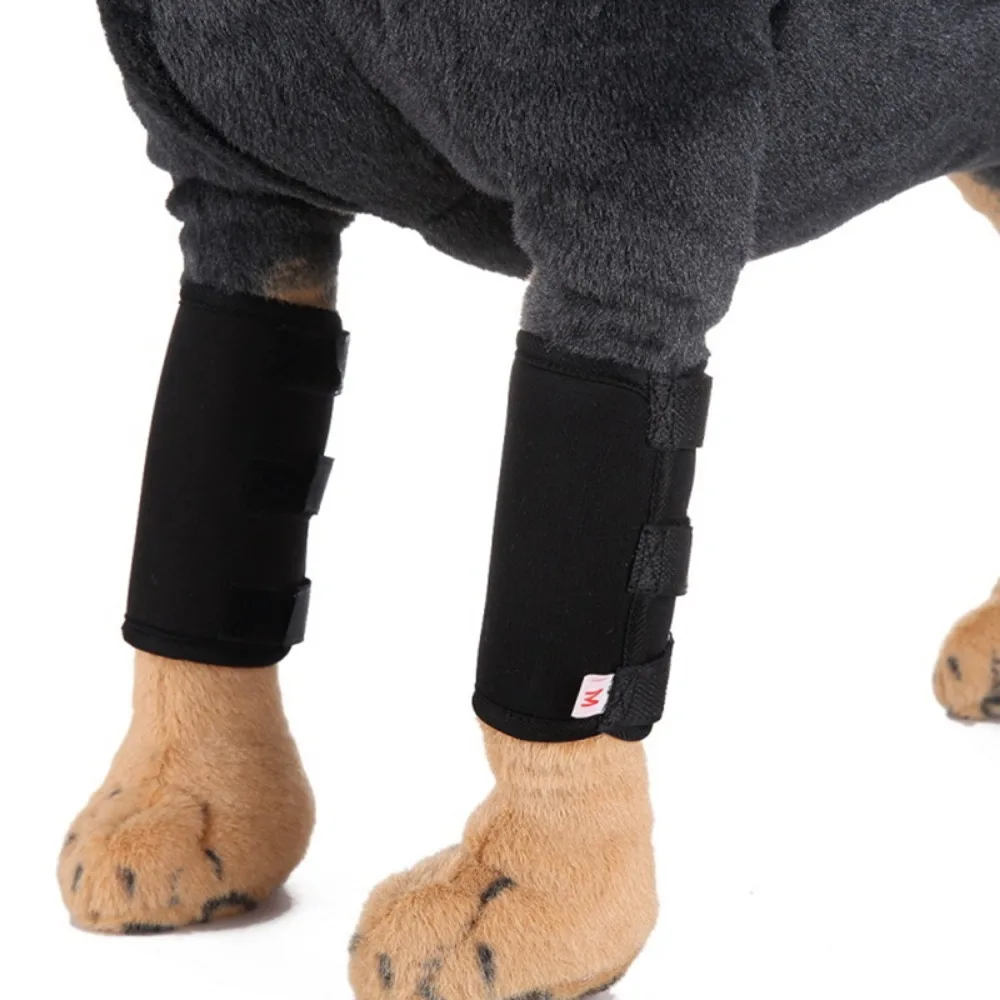 

Accessories Soft for Wound Recovery Diving Material Dog Front Leg Brace Dog Leg Protective Cover Puppy Elbow Pad Pet Knee Pads
