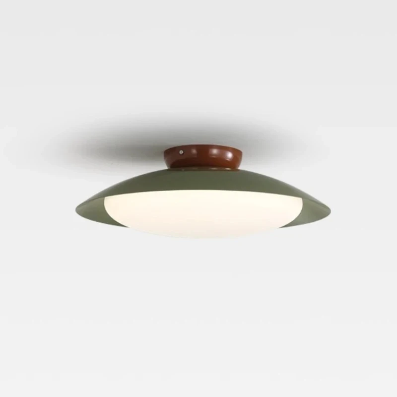 Modern LED Ceiling Light Retro Flush Mount Lamp for Bedroom Kitchen Corridor Home Lighting Fixture