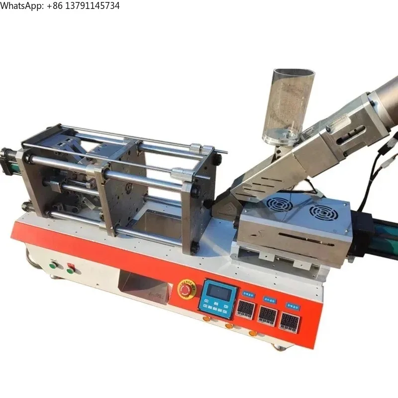 For 220V/110V 35g Hydraulic Injection Molding Machine Stroke 100mm 8T Injection Molding Machine Plastic Molding Machine