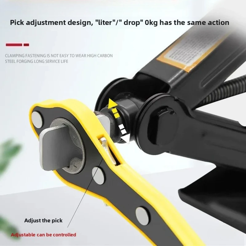Car Labor-saving Jack Ratchet Wrench Scissor Jack Garage Tire Wheel Lug Wrench Handle Labor-saving Wrench Car Repair Tool