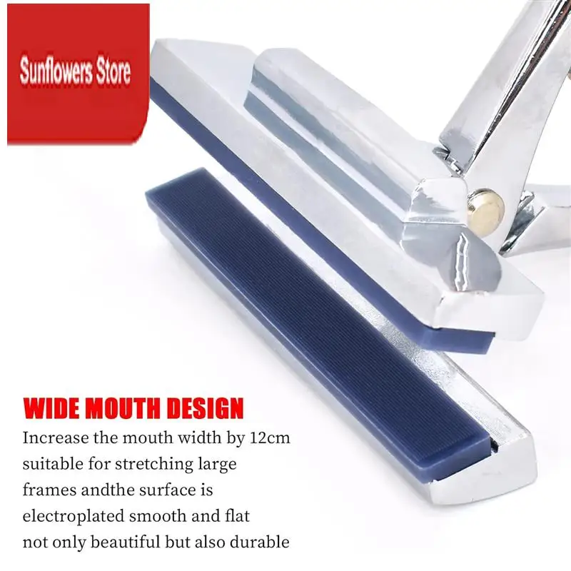 

Duty Canvas Pliers And Staple Remover Set Kit Stainless Steel Anti-Corrosion Canvas Stretching Pliers Stretcher Kit With Spring