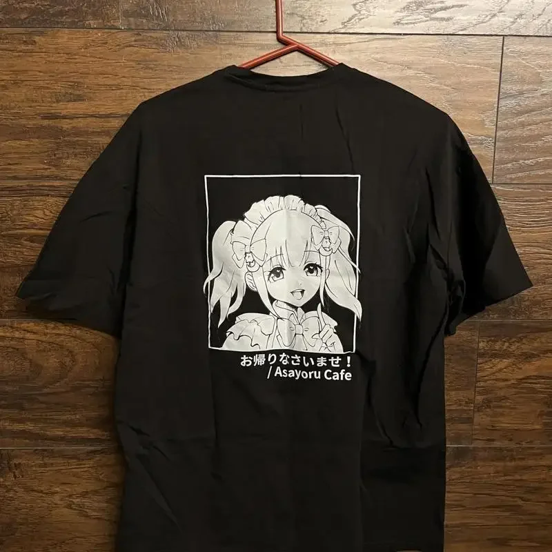 Asayoru Cafe Milky Girl Okaeri T Shirt Maid Akihabara