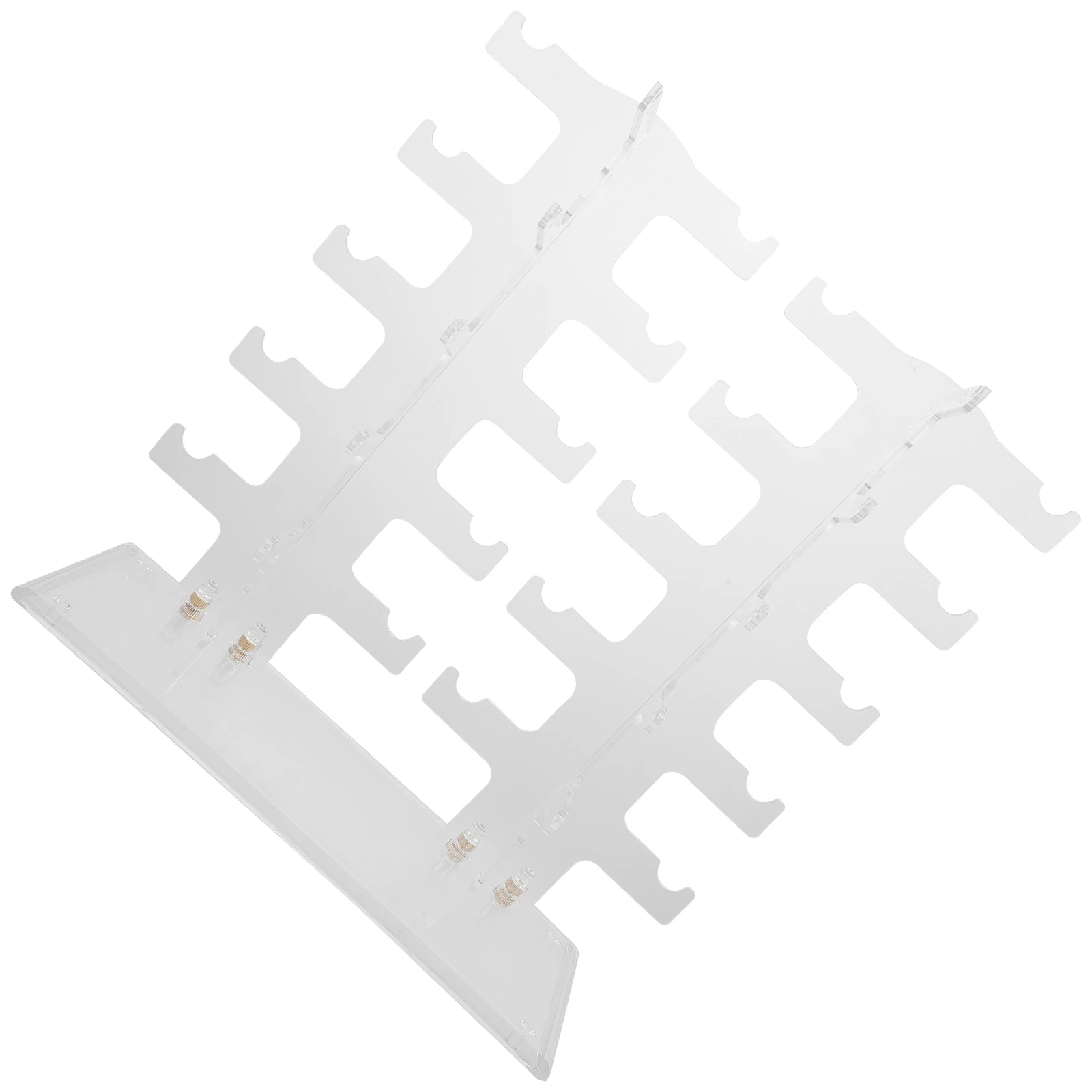 

Glasses Display Rack Portable Durable Sunglasses Holder Stand Eyeglass Organizer Plastic Storage Shelf for Home Office