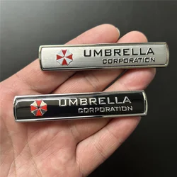 1Pcs Car styling 3D Aluminum alloy Umbrella corporation car stickers decals emblem decorations badge auto accessories