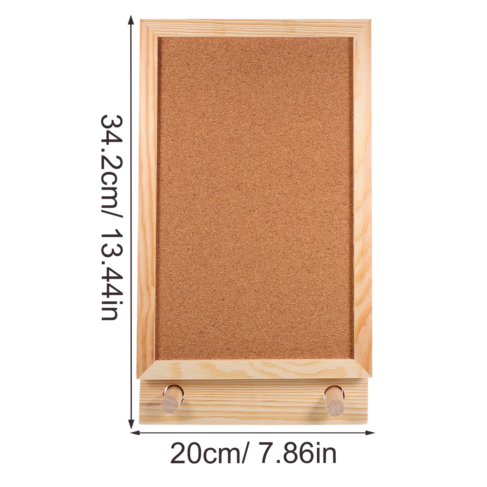 1Set Desktop Cork Bulletin Board Office Memo Message Reminder Note Board Rotatable Stand Creative Writing Display