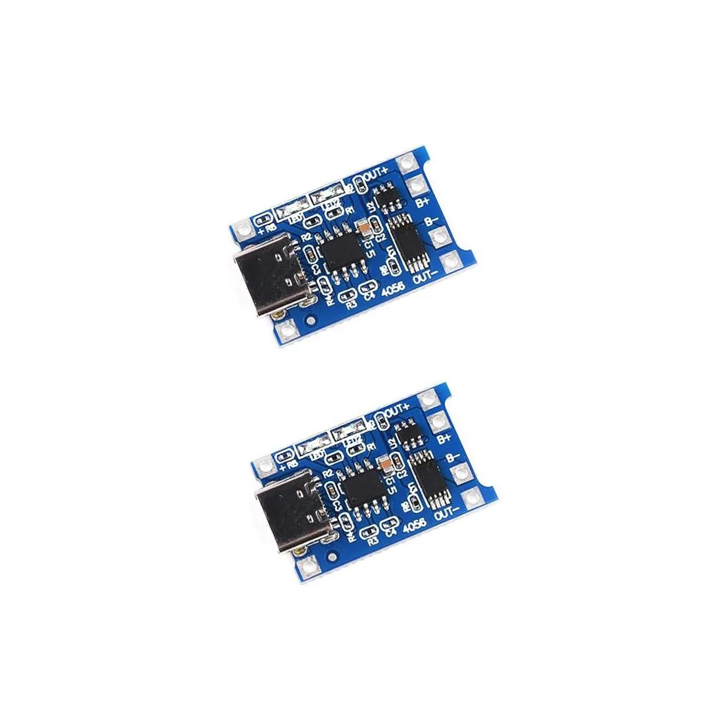 1/20PCS Módulo Carregador de Bateria de Lítio TP4056 5V 1A 18650 Tipo-C/Micro/Mini USB com Função de Proteção Li-ion