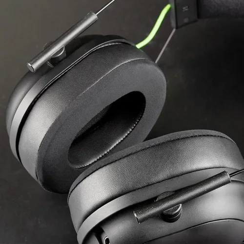 Imagen 2 del producto Almohadillas para auriculares Razer BlackShark V1 V2X V2SE PRO, almohadillas de repuesto para auriculares para juegos, orejeras, tela de malla, cubiertas para memoria, esponja