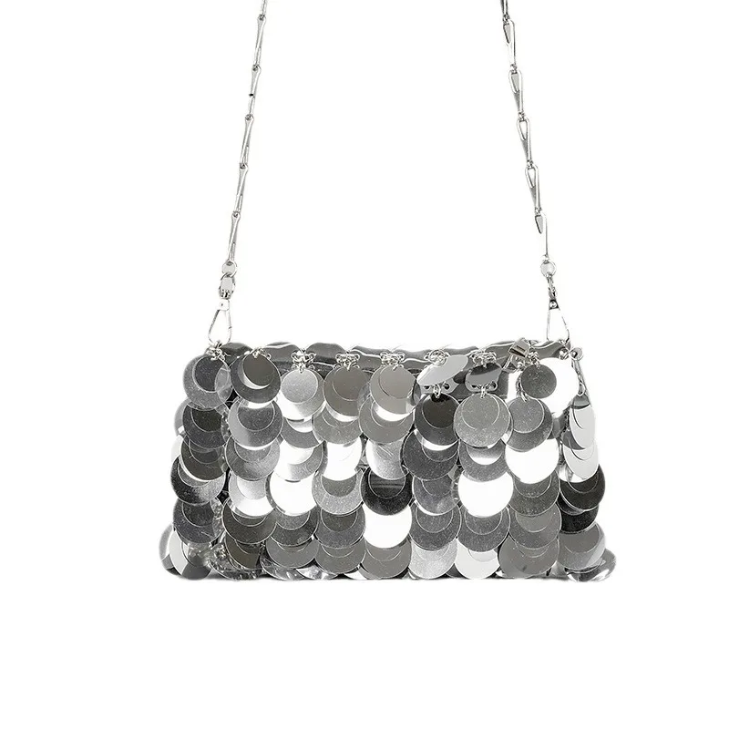 Sequined Crossbody Bag for Women Shoulder Bag Dinner Bag Chain Purse and Handbags Designer Bags Сумка Женская Bolsos De Mujer image 5