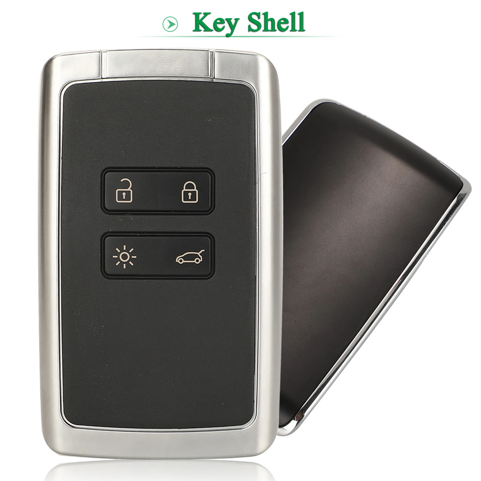 jingyuqin Replacement Smart Remote key Shell Case For Renault Megane 4 Koleos Auto Fob Car Keyless Entry 4 Buttons