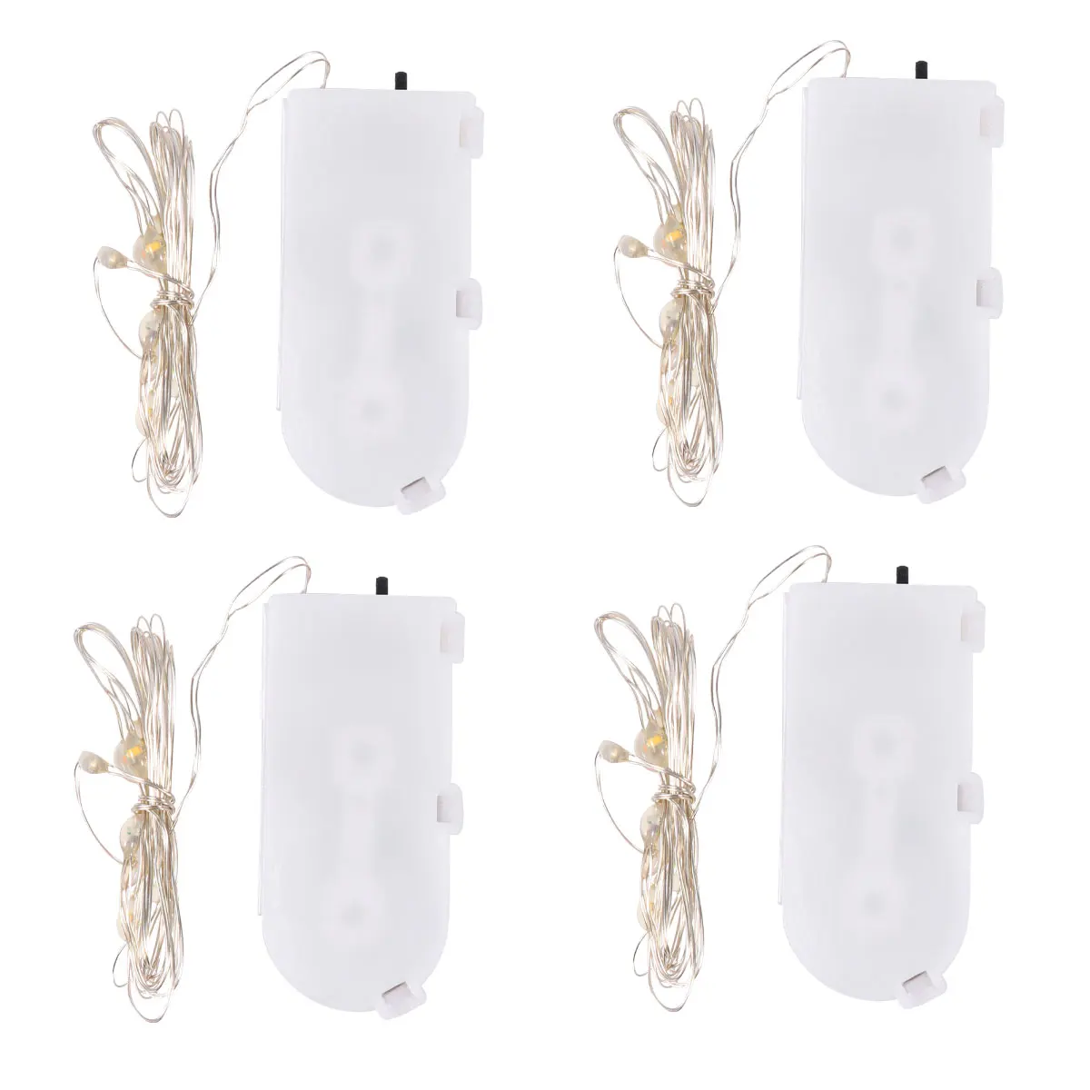 

20pcs Bright Fairy LED String Lights Copper Wire Decorative Lamps for Christmas Party Wedding Holiday Ornament Low Power
