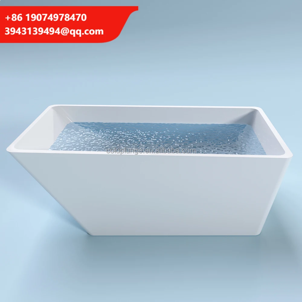 

2025 Hot Sale Athlete Ice Bathtub Spa Massage Tub Ice Bath Tub For Water Chiller Cold Plunge Chiller