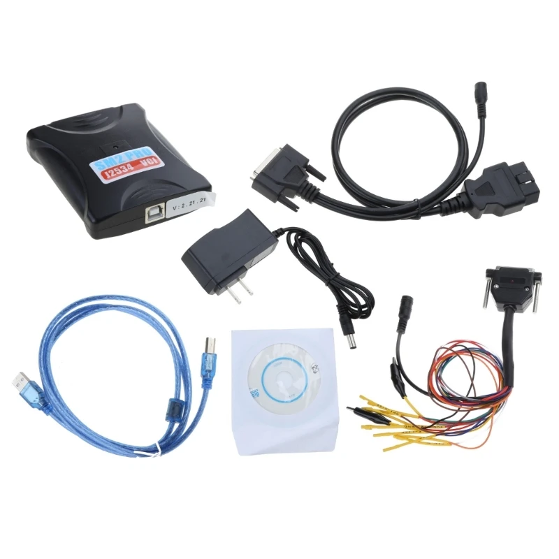 

Latest Version ECUs Programmer SM2Pro J2534VCI Read Write 67IN1 Dongle Suiatble for Efficient ECUs Programming Durable