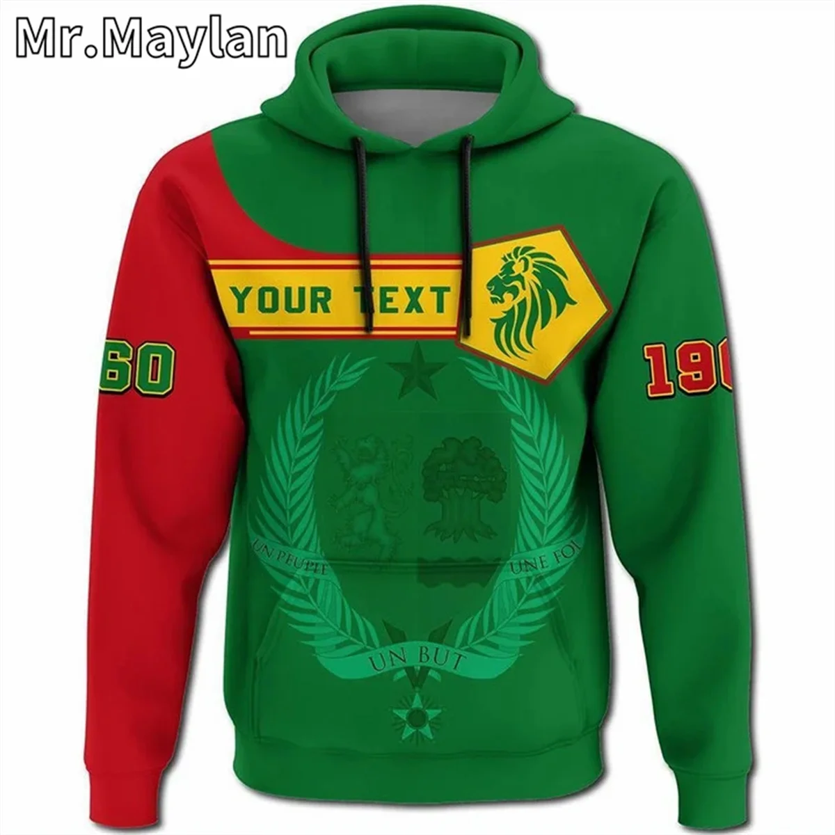 AFRICAN HOODIE Country SENEGAL Flag 3D Printed Unisex Hoodies Men/Women Streetwear Zip Pullover Casual Jacket Tracksuits YH-523