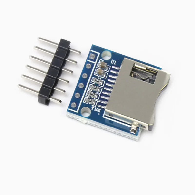 1 Uds 3,3 V Mini módulo de tarjeta Micro SD Mini lector de tarjetas TF adaptador de tarjeta Micro SD placa de circuito