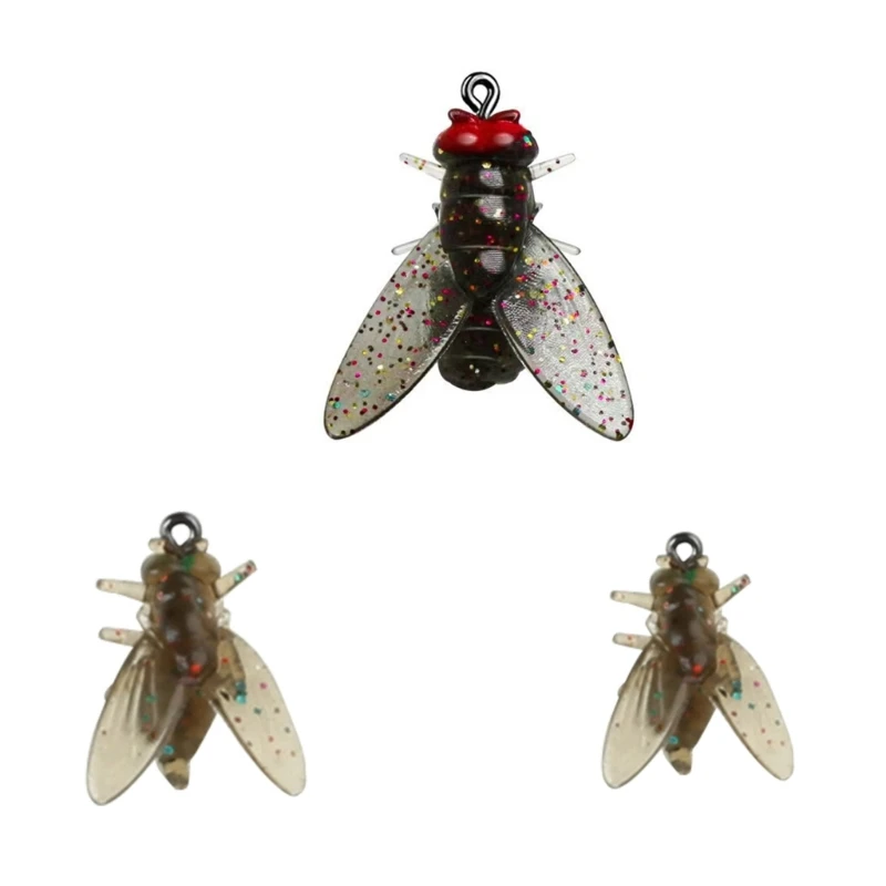 

20Pcs Fly Fishing Baits Fly Hook Soft Baits Fly Fishing Lures Dropship