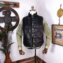 Manteau en peau de mouton 100% véritable, manteau en fourrure de canard blanc chaud pour moi, gilet classique en duvet vert, version japonaise