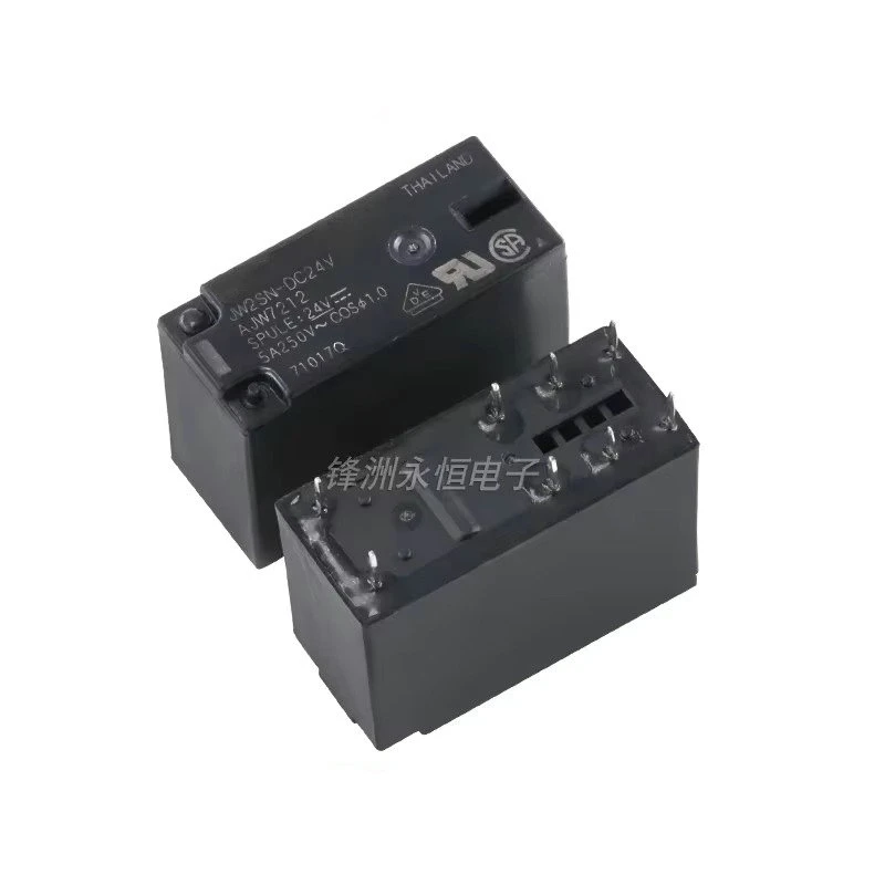 JW2SN-DC24V AJW7212 replaces G2R-2-24VDC two open two closed power relay