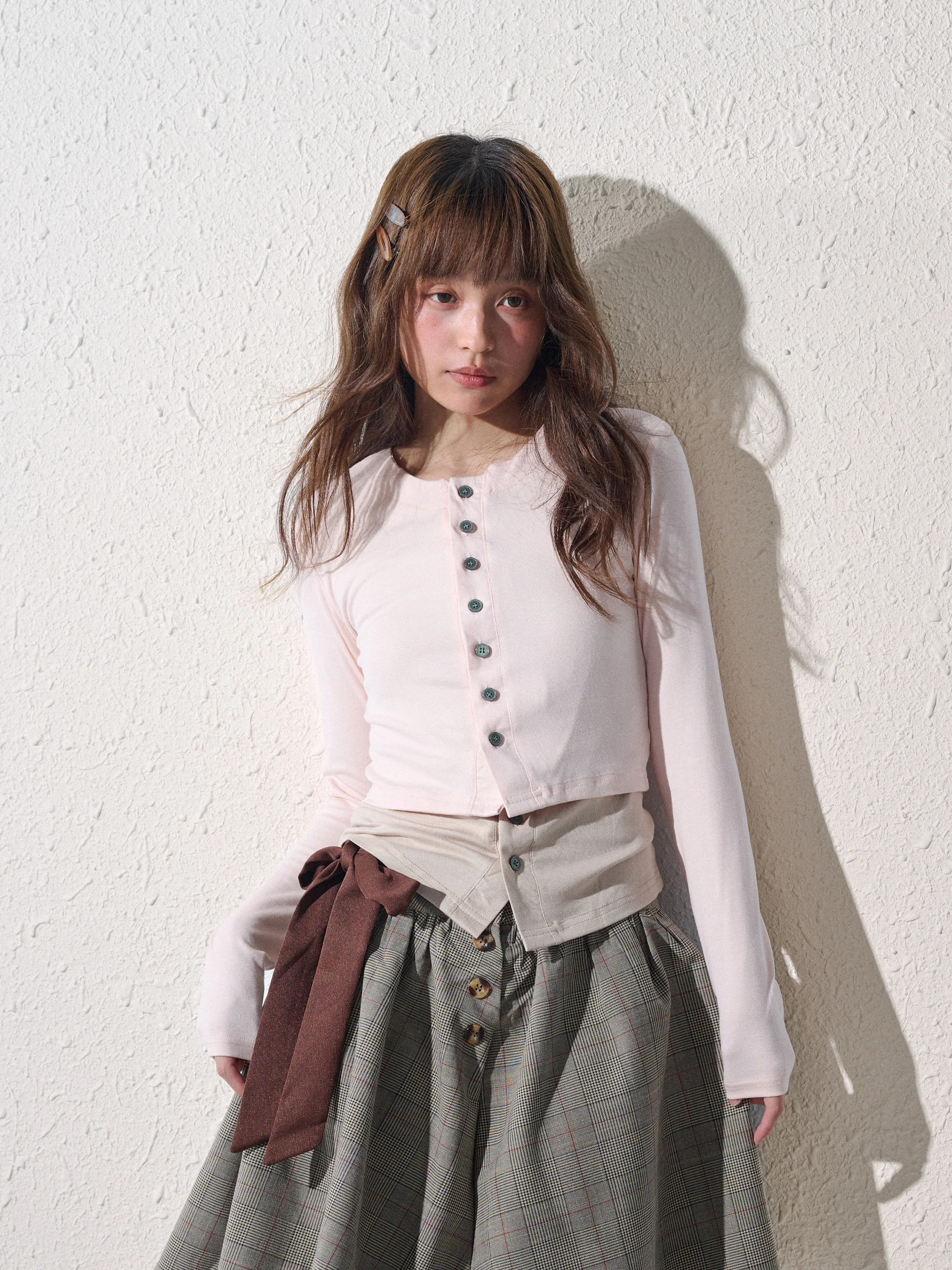 

Neotcg Spring Color Blo Knitted Long Sve T-irt Women's Slim Fit Inner Wear Base irt Korean Sle Breathable Lightweight